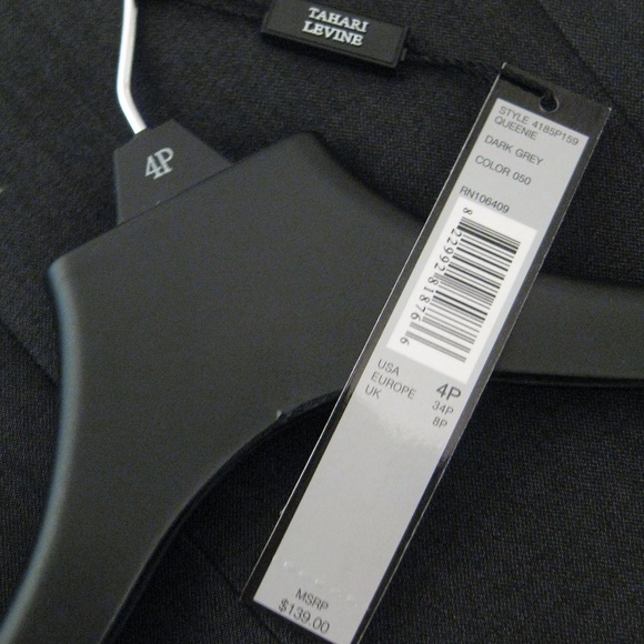 4P/AdultSmall Tahari Elegant Ruffled Blazer - Picture 8 of 8